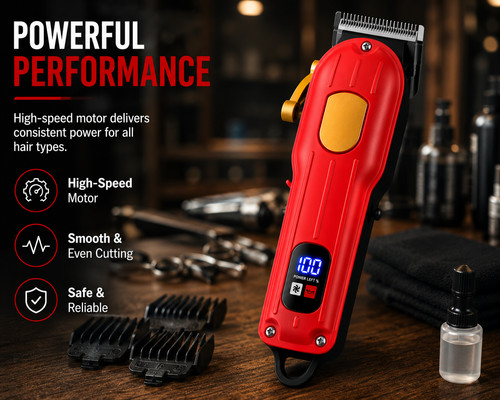 Cordless hair clipper - hair, beard