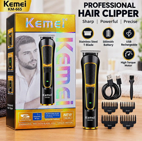 Kemei 665 hair - km-665, men
