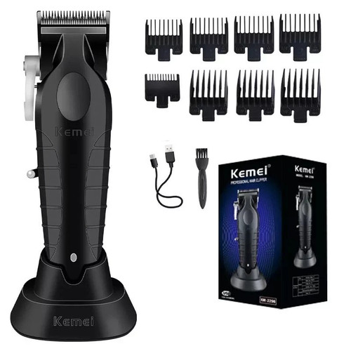 Kemei trimmer cordless - cordless, hair