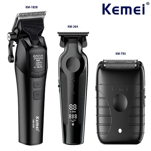 Kemei 1858 9000rpm 10w hair - kemei,