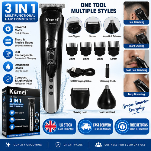 Kemei professional cordless - kemei,