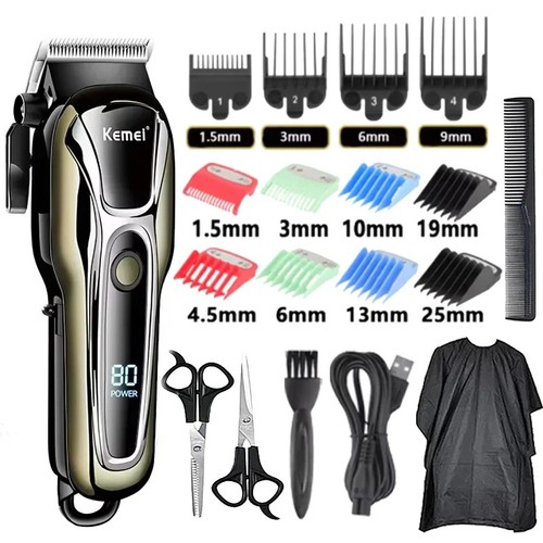 Kemei cordless hair - cordless, clipper