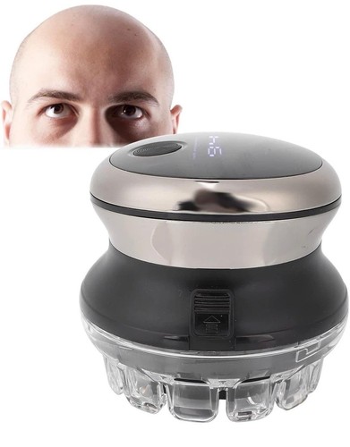 Kemei bald head round - round, shaver